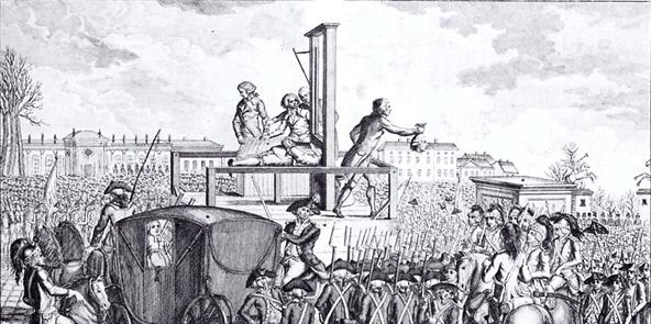 Executie Lodewijk de Veertiende