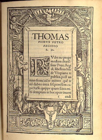 Utopia Thomas More